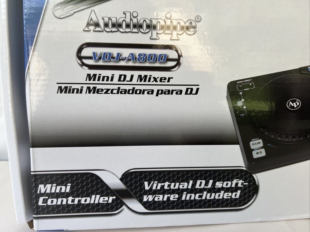 Audiopipe Van-a800 Mini Do Mixer Controller Do Soft Ware Included New