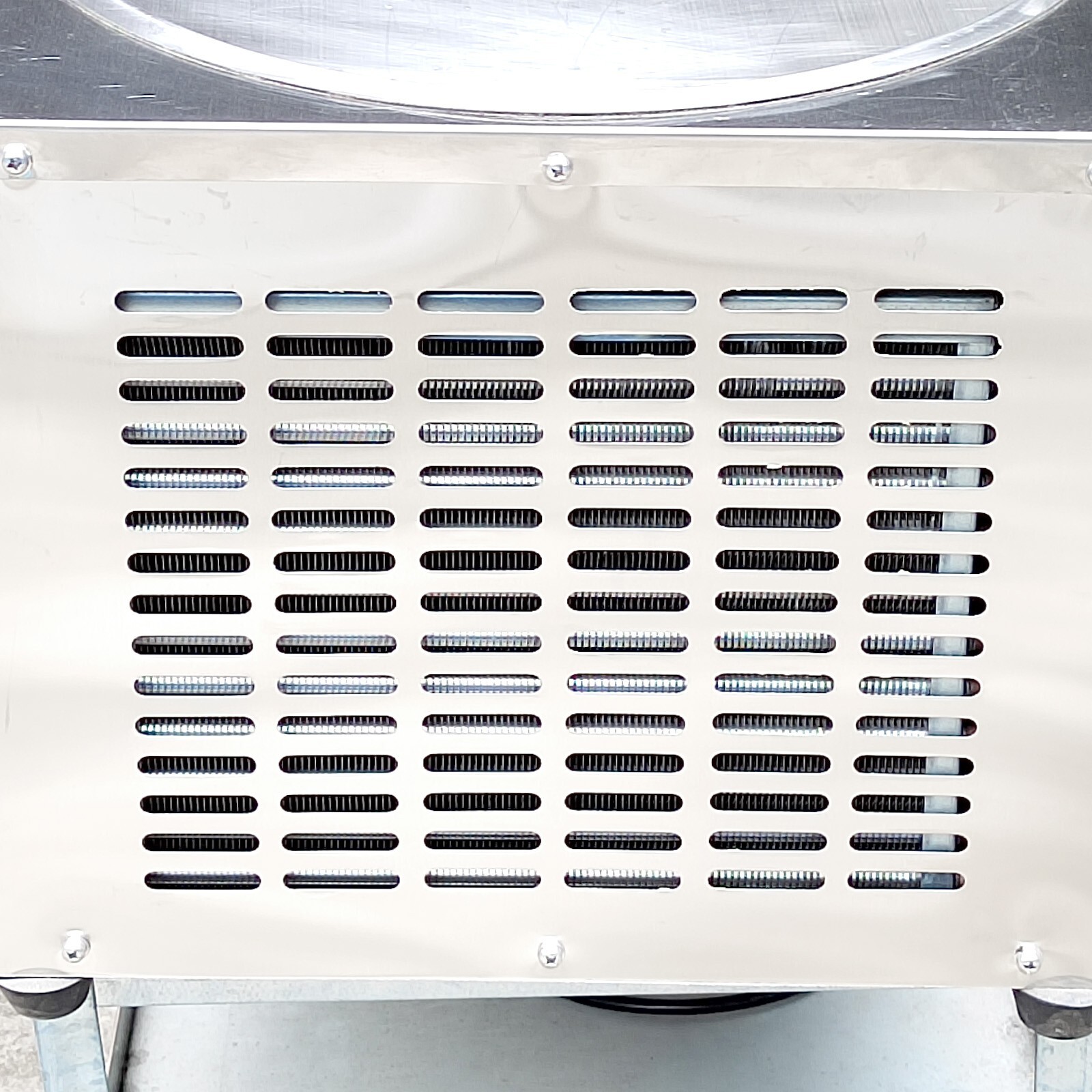 Kolice commercial countertop 18"X18" single square pan fried ice cream machine