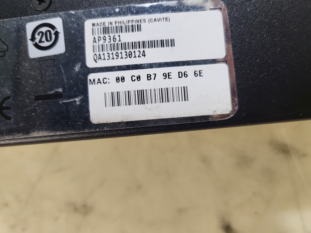 GENUINE APC AP9361 Netbotz Rack Access PX HID