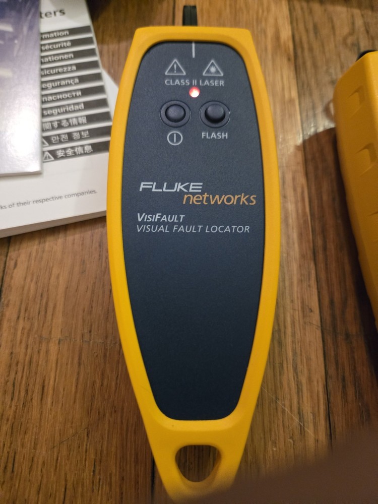 FLUKE NETWORKS FTK1375 MULTIMODE FIBER POWER METER & SOURCE INSPECTION KIT