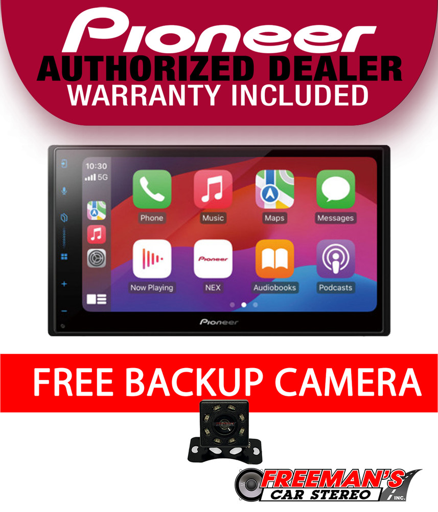 Pioneer DMH-2000NEX + LPCAM8 Backup Camera Bundle