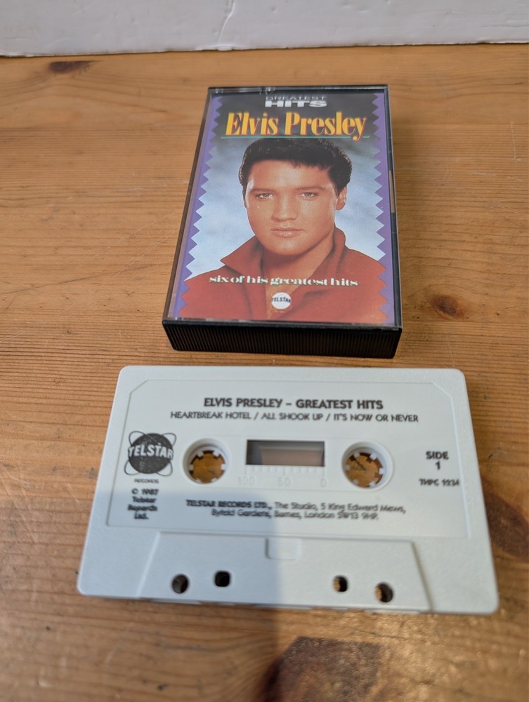 4 x Elvis Presley Cassette Tape Bundle
