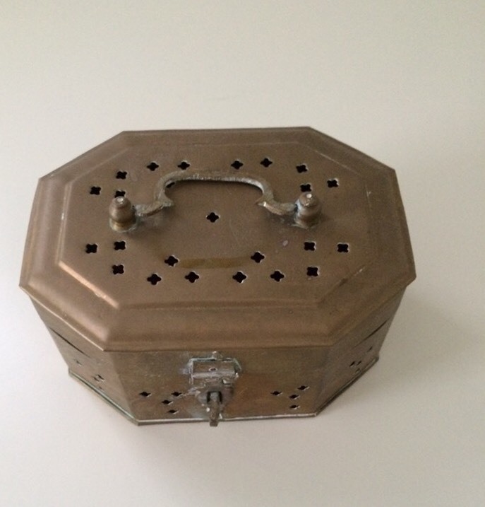 Brass Hinged Box-Made in India