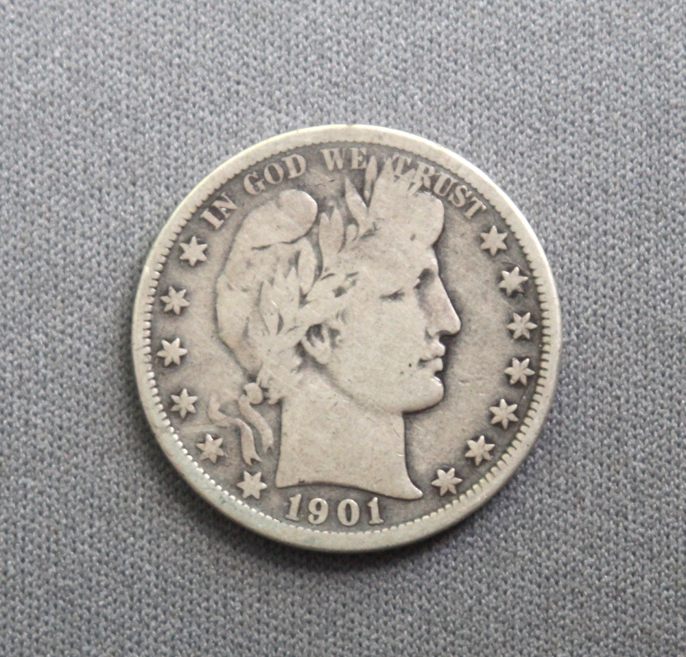 1901 S Barber Half Dollar - BHA230