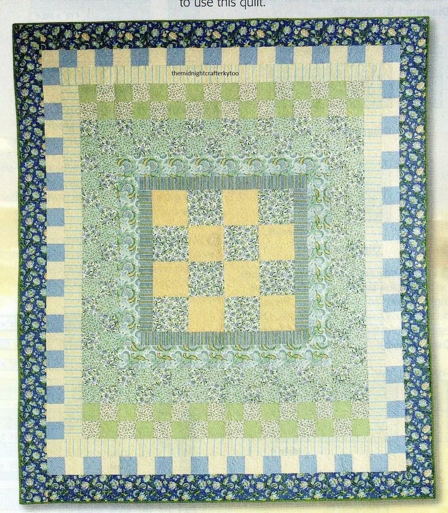 Gentle Dawn Quilt Pattern Pieced SM