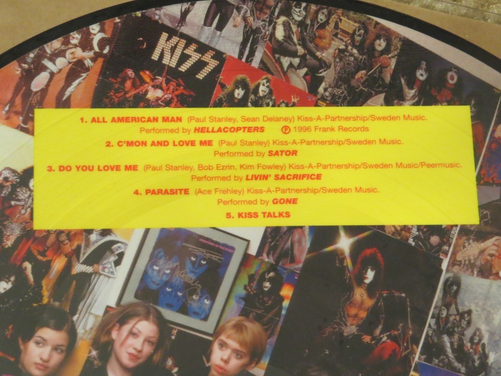 KISS COVERED IN SCANDINAVIA PICTURE DISC LP