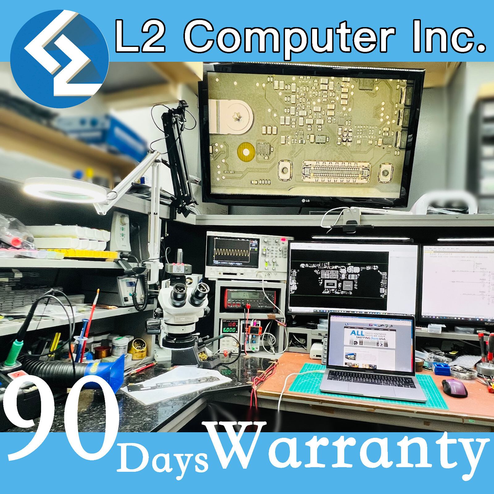 Any ASUS Laptop Motherboard Flat Rate Repair Service