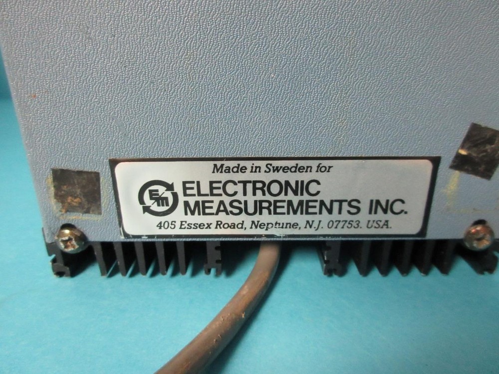 Electronic Measurement EMI Variable Output Power Supply Mdl 40205 Works Tested
