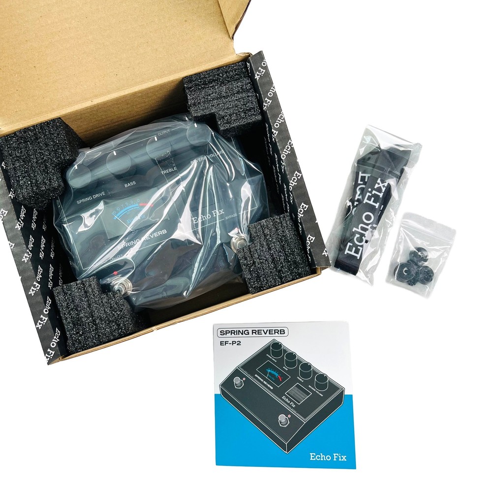 Echo Fix EF-P2 Spring Reverb - Black
