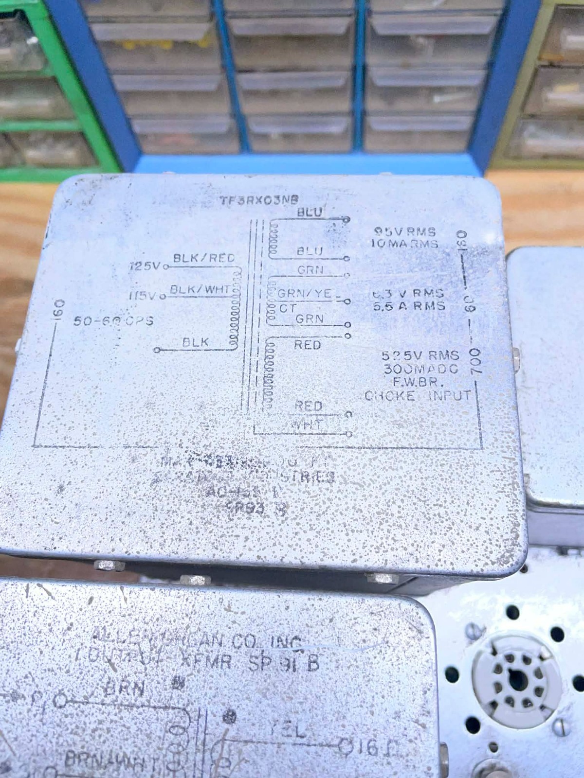 Vintage Allen Organ 75 Monoblock Tube Amplifier FOR PARTS RARE MAKE OFFER