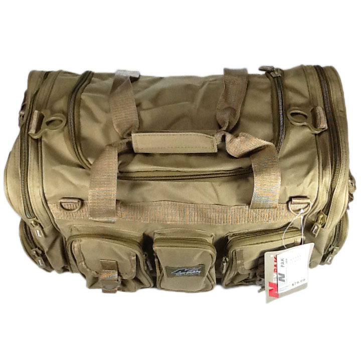 22" 2600 cu. in. NexPak Tactical Duffel Range Bag TF122 TAN