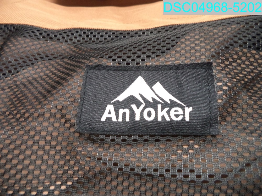 AnYoker Coffee Compact Backpacking Portable Folding Chair