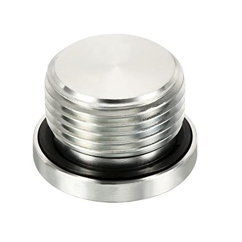 Internal Hex Head Pipe Fitting Plug, Male Thread 45# Steel Socket Plug M27*2 1