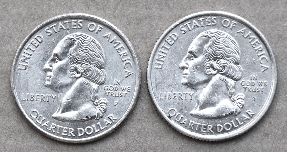 2000 P & D Massachusetts State Quarters