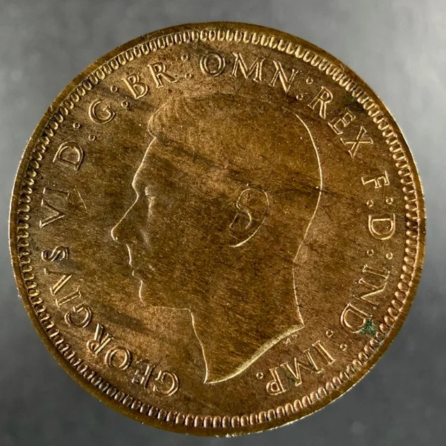 1948 Great Britain Farthing George VI Wren Reverse