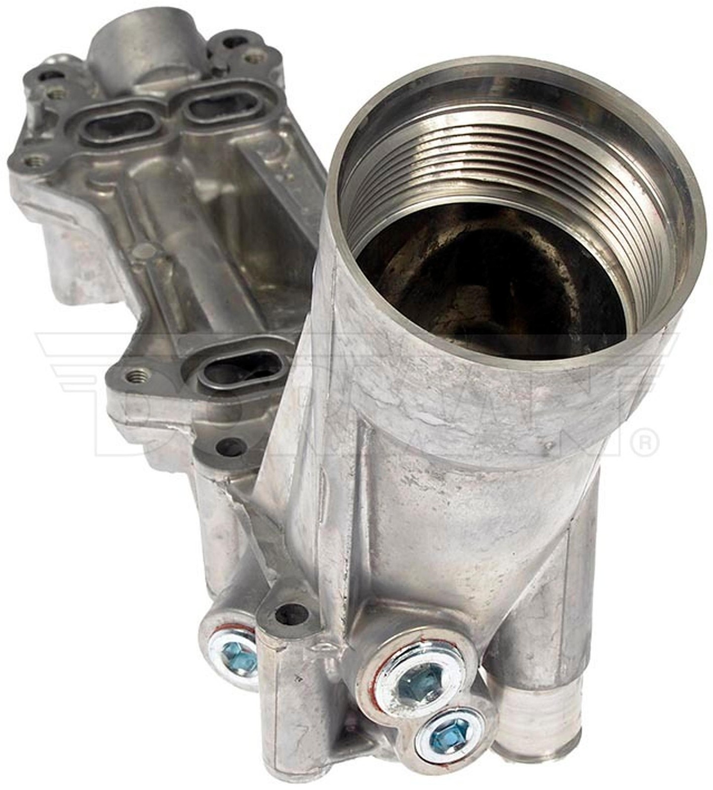 Dorman 926-959 Upgraded Aluminum Engine Oil Filter Housing Oil Cooler And Filter