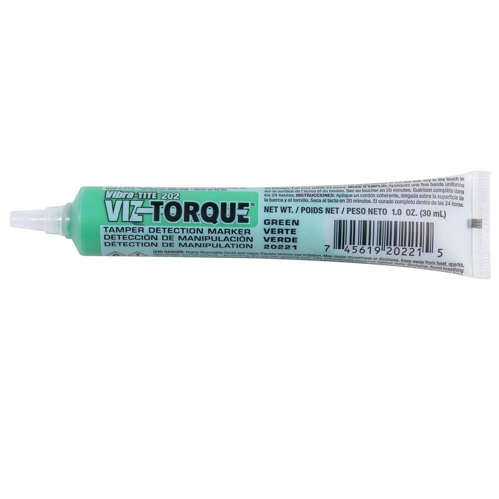 Tamper Detection Marker Green for Torque Applications - 20221