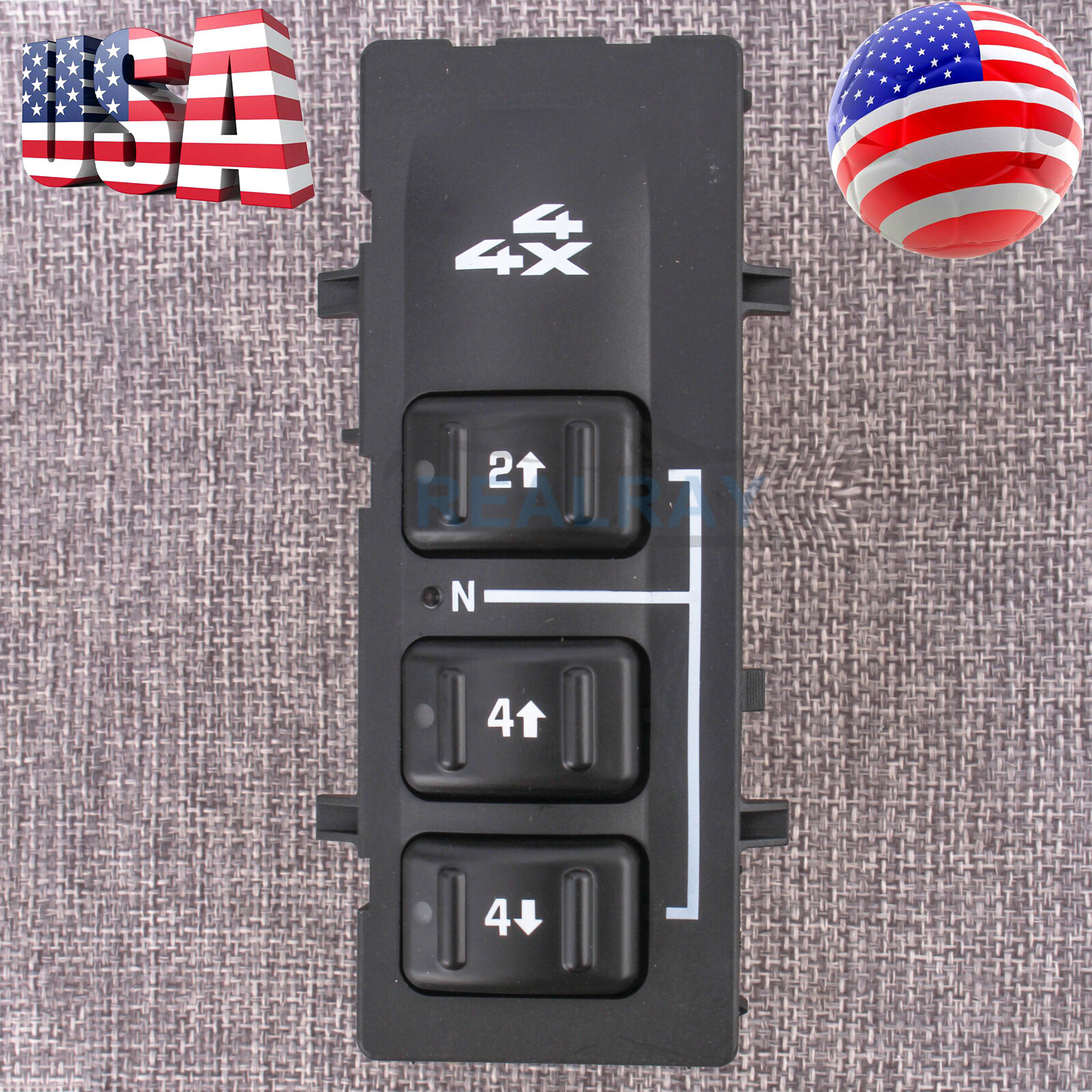 19259312 4WD 4X4 Wheel Drive Selector Switch for GMC Sierra 1500 2500 HD 3500