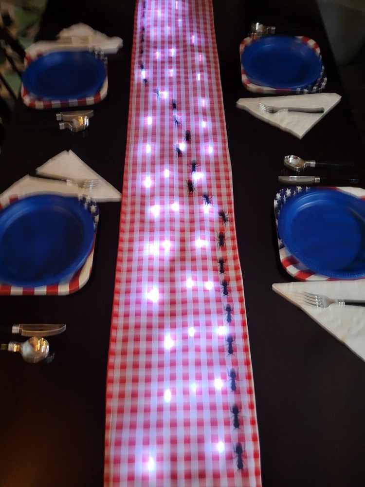 Light UP Table Runner