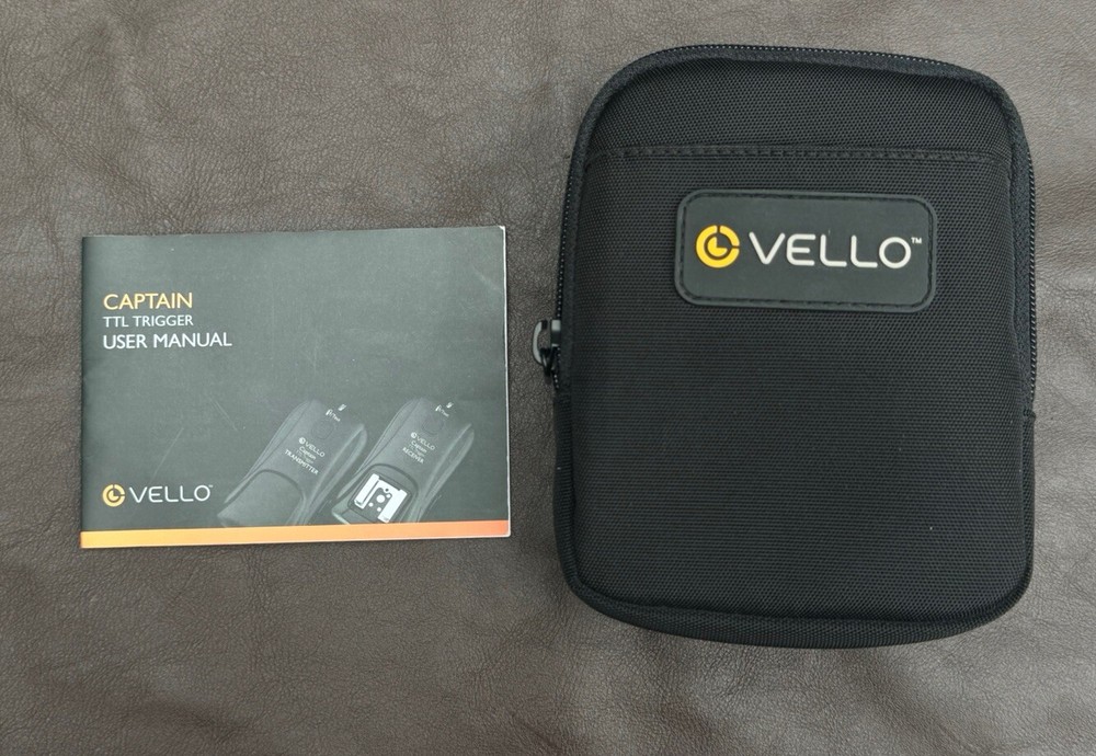 Vello TTL Trigger Captain For Strobes Flash Nikon Complete