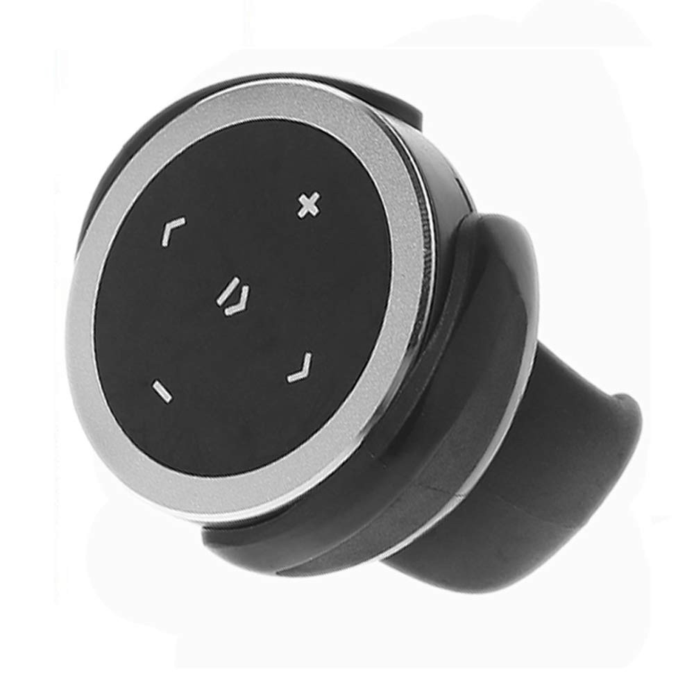 Car Wireless Bluetooth Remote Controller Phone Car Kit Steering Wheel Remote ...