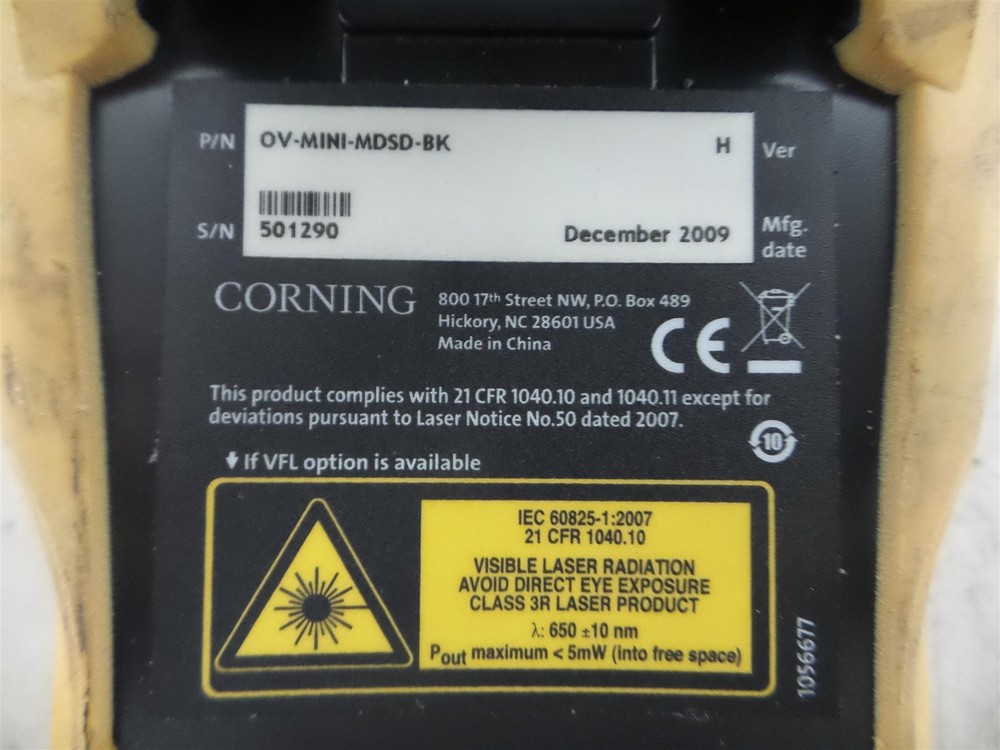 Corning OV‑Mini handheld Optical Time Domain Reflectometer (OTDR)