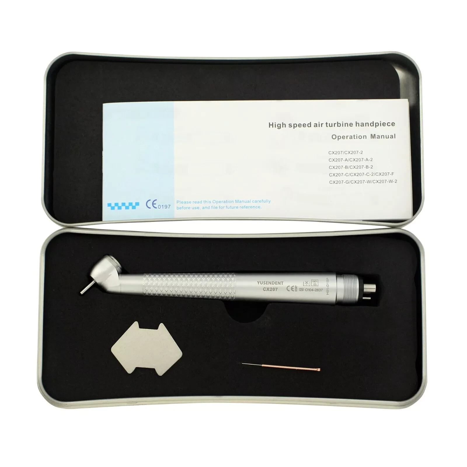 COXO Dental Surgical Handpiece 45 Degree Angle 4Hole Midwest LED Reverse Air NSK