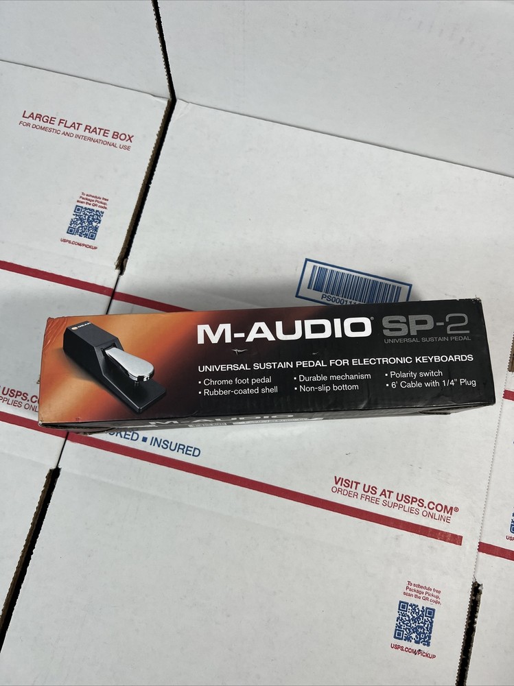 M-Audio SP-2 MGEAR Pro Piano Style Universal Pedal for Keyboads - SAME DAY SHIP