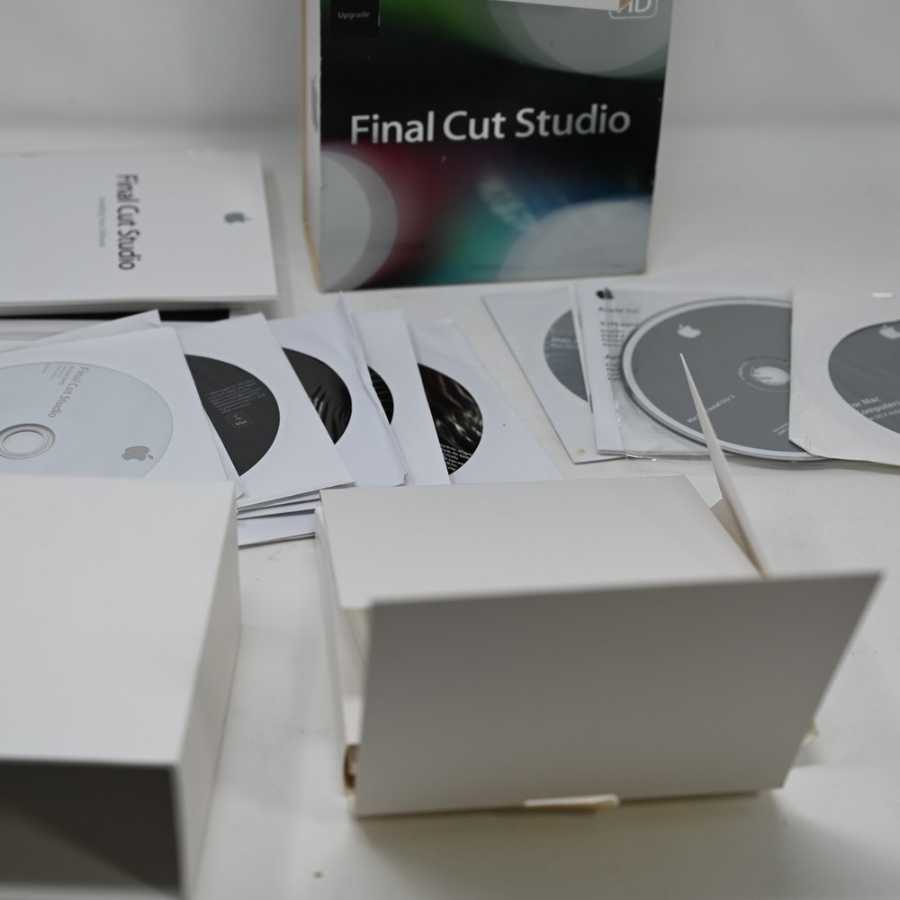 Apple Final Cut Studio HD Upgrade Edition Complete w/ Discs