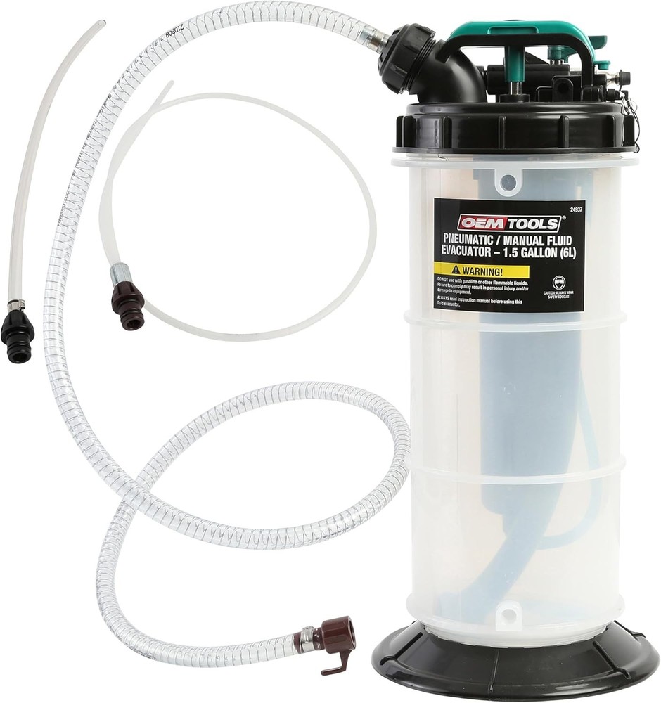 Versatile 6L Oil Extractor Pump with Dipstick Adapters for Efficient Maintenance