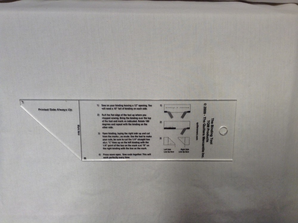 The Binding Tool – TQM Products copyright 2009