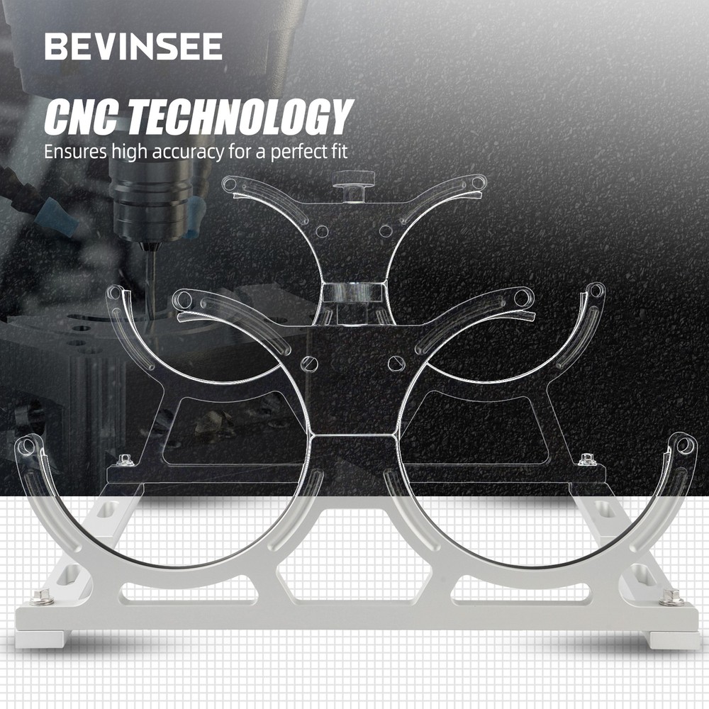 7" Nitrous Bottle Holder For Mitsubishi Lancer Evolution For McLaren