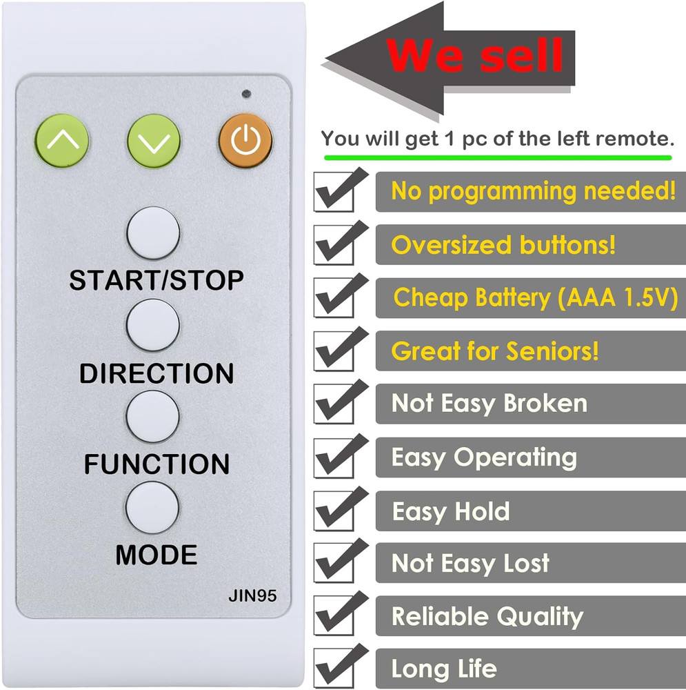 Replacement Remote Control for Elliptical Machine under Desk, Electric Seated Pe