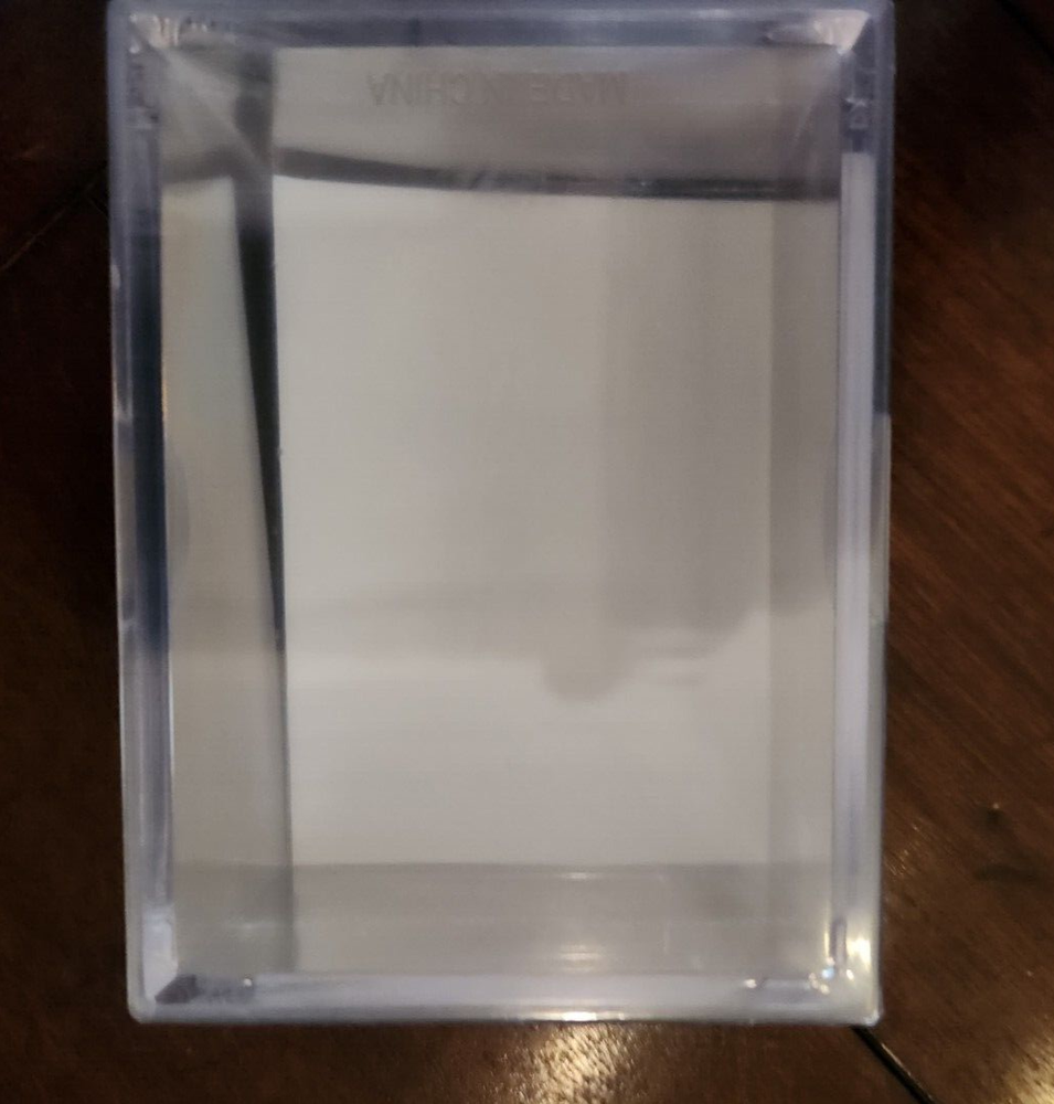 1 Box holds 100 Card Guardhouse Slider Stackable Plastic Trading Storage Case