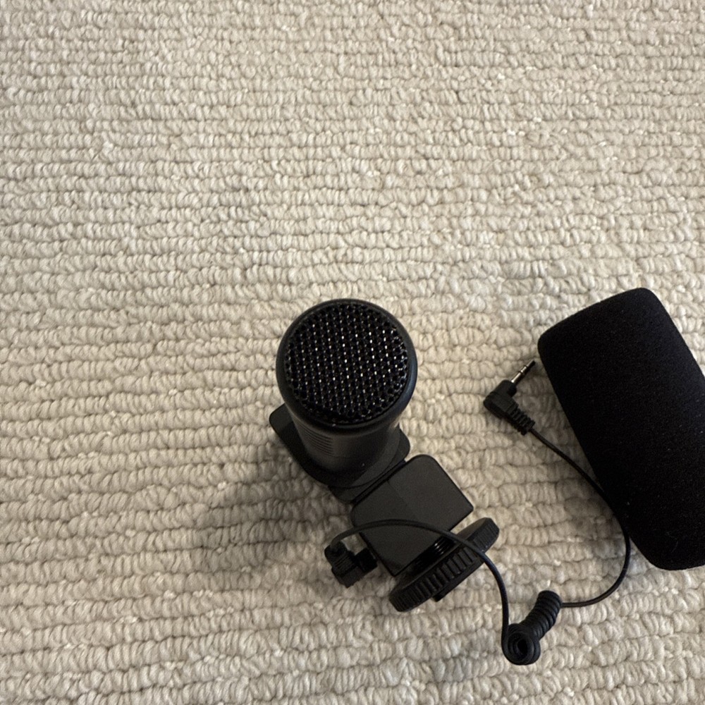 Video Camera Camcorder Stereo Microphone Model M105