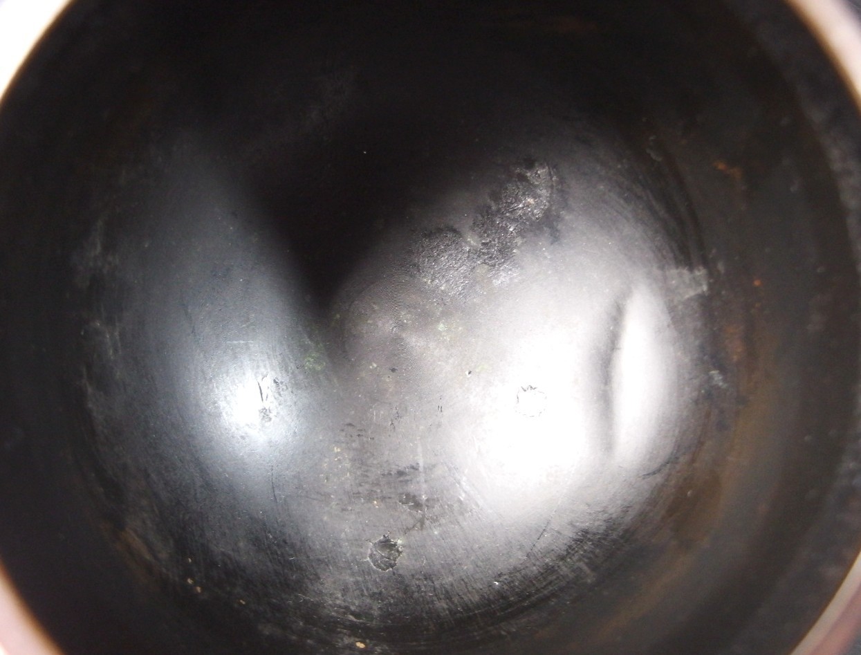 or25123 JAPANESE BUDDHIST SINGING BOWL ORIN GONG 5.1 inch 13 cm Width VINTAGE