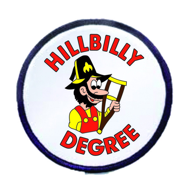 Hillbilly Degree Full Color Patch (2.50") - (HBP-25)
