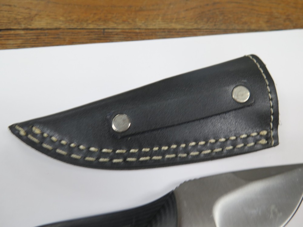Camillus Titanium 7" KNIFE W/ SHEATH NICE