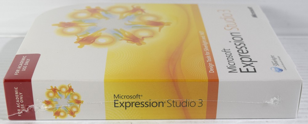 Microsoft Expression Studio 3 (Academic RETAIL Version) NEW SEALED!