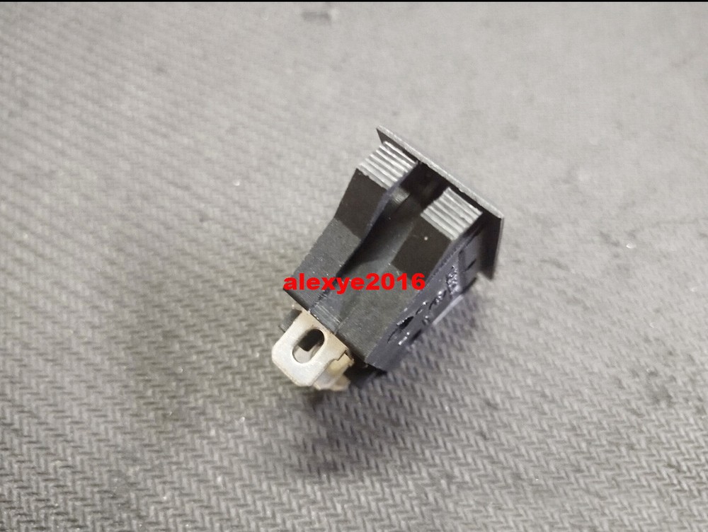 1PCS HF HF-616 Switch 3 Pins ON-OFF 2 Positions Red Lamp Button Maintained