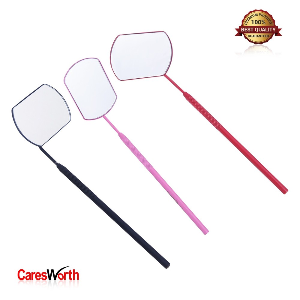 CaresWorth Flat Square Lash Mirror | Professional Lash Extension Tool