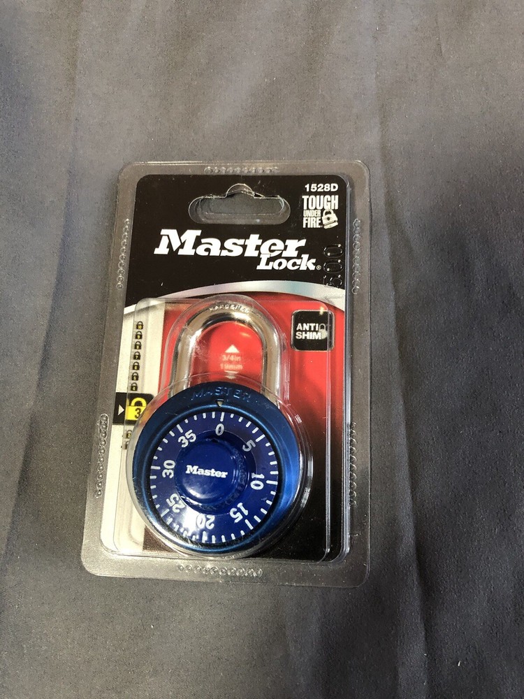 Master lock combination 1528D