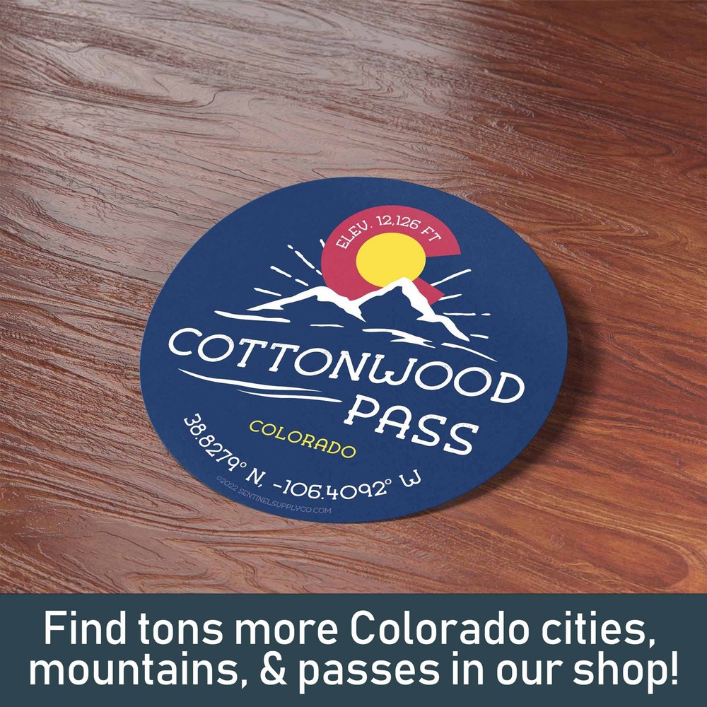 Imogene Pass Colorado Stickers