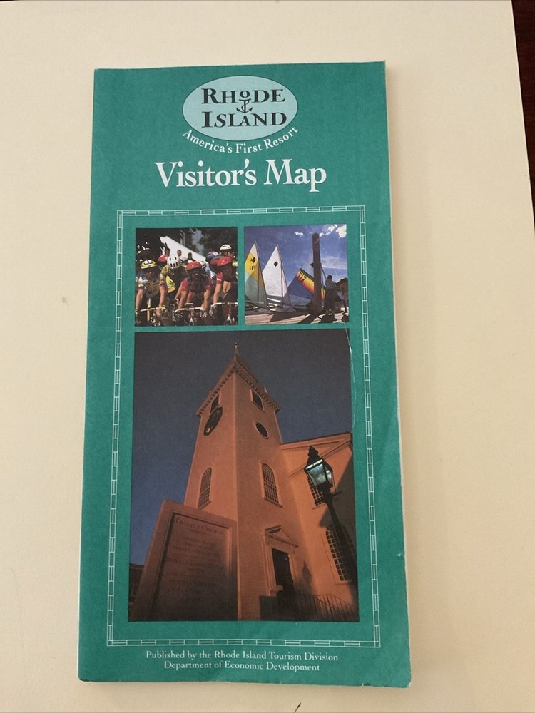 1992-1993 Rhode Island Visitors Map