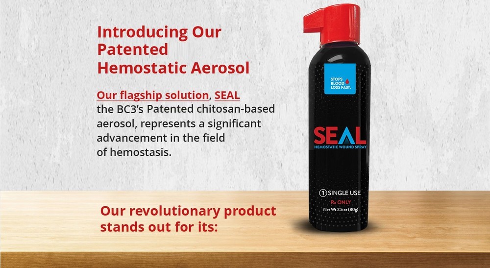 SEAL PRO Hemostatic Spray - Stop Bleeding Fast!