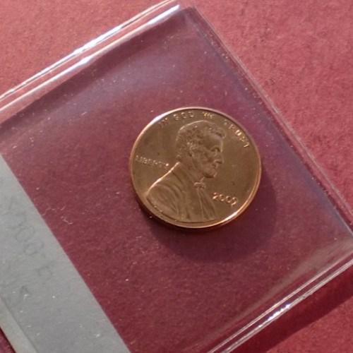 2009P Lincoln Cent FY-WDDR-012- B.U.