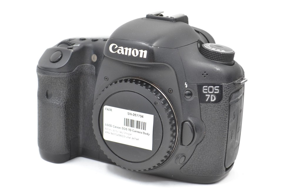 USED Canon EOS 7D Camera Body