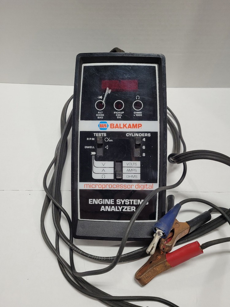 NAPA BALKAMP 700-1500 ENGINE SYSTEMS ANALYZER MICROPROCESSOR DIGITAL