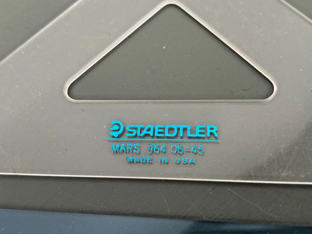 LARGE VINTAGE Tool Lot: Drafting Instruments, Precision Files, Templates & Case