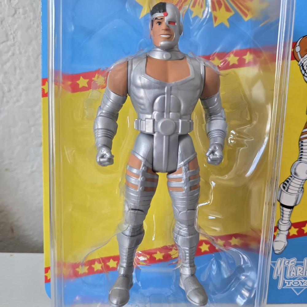 McFarlane Toys DC Super Powers CYBORG and DEADMAN Gold Label bundle